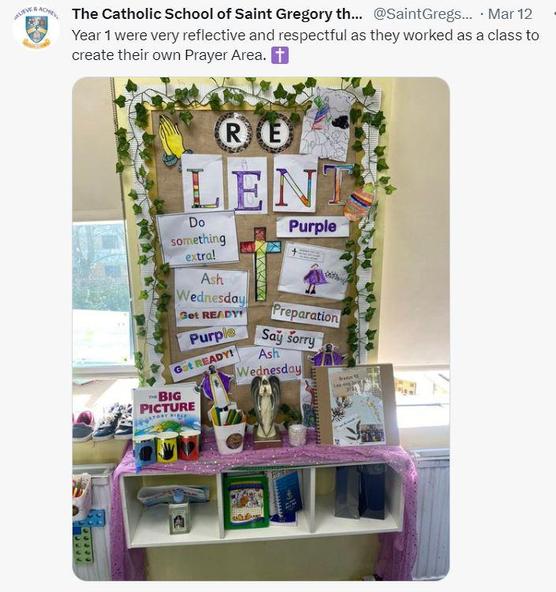 Year 1 Lent